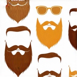 너의 수염은 어떤 스타일이니?