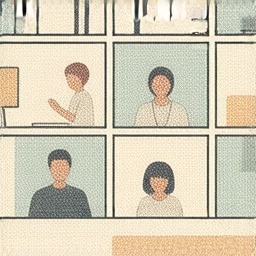 너는 어떤 스타일로 화상회의에 참여하나요?