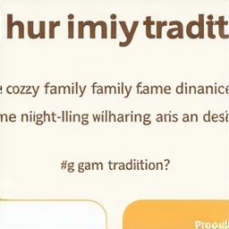¿Cuál es tu estilo de crear buenas tradiciones en la familia?