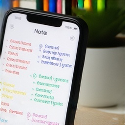 Qual è il tuo stile di scrittura di appunti sullo smartphone?