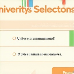 Qual è il tuo stile di scelta dell'università?