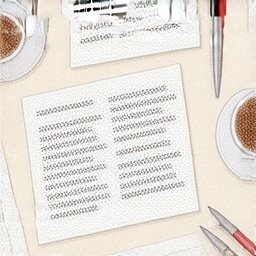 ¿Cuál es tu estilo de tomar notas en servilletas?